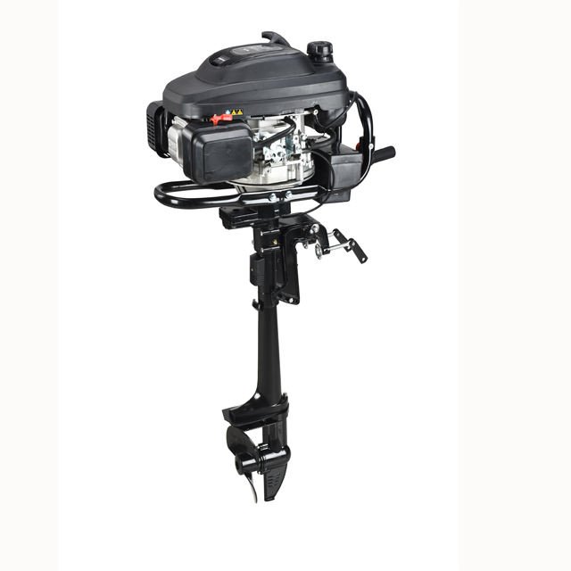 4-Stroke Air-Cooled 7.5HP 196cc Outboard Motor Electric Start for Boat Engines