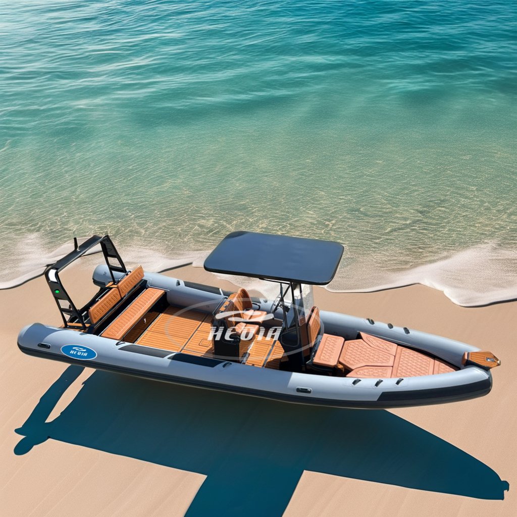 Ce Approved 7.5m Full Cabin Offshore Speed Aluminum Pleasure Fishing Boat with Engine