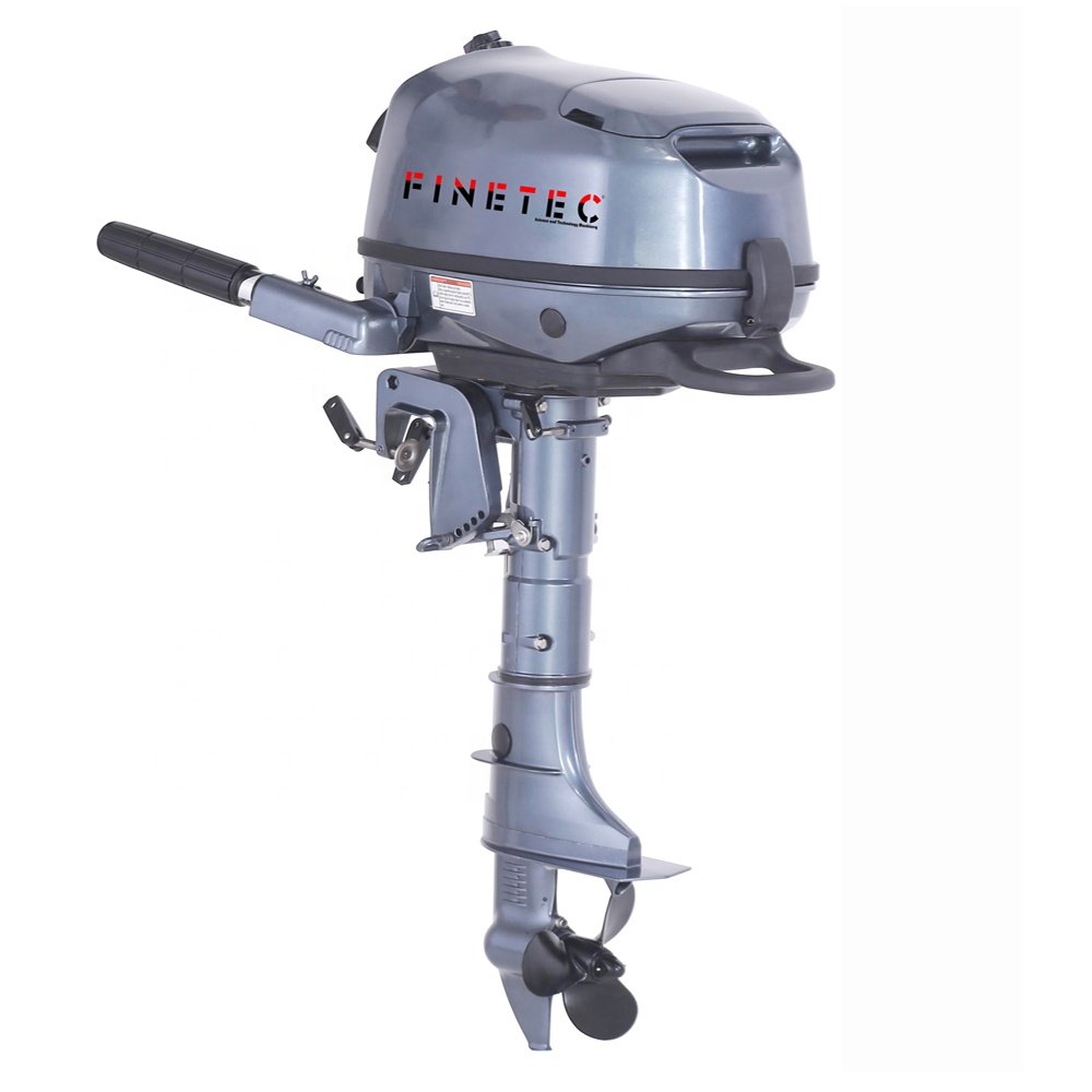 4 Stroke 3.5 hp Outboard Motor Inflatable Fishing Boat Motor with Low Noise Boat Engine