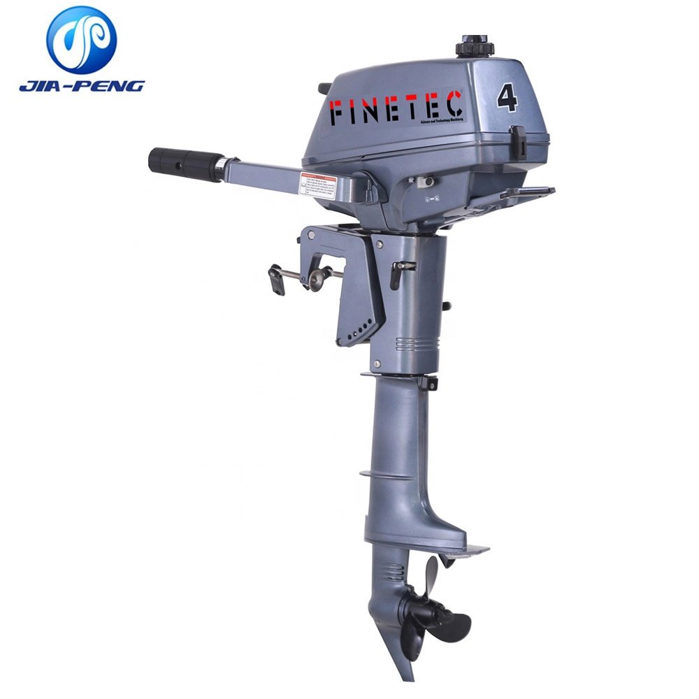 4 Stroke 3.5 hp Outboard Motor Inflatable Fishing Boat Motor with Low Noise Boat Engine