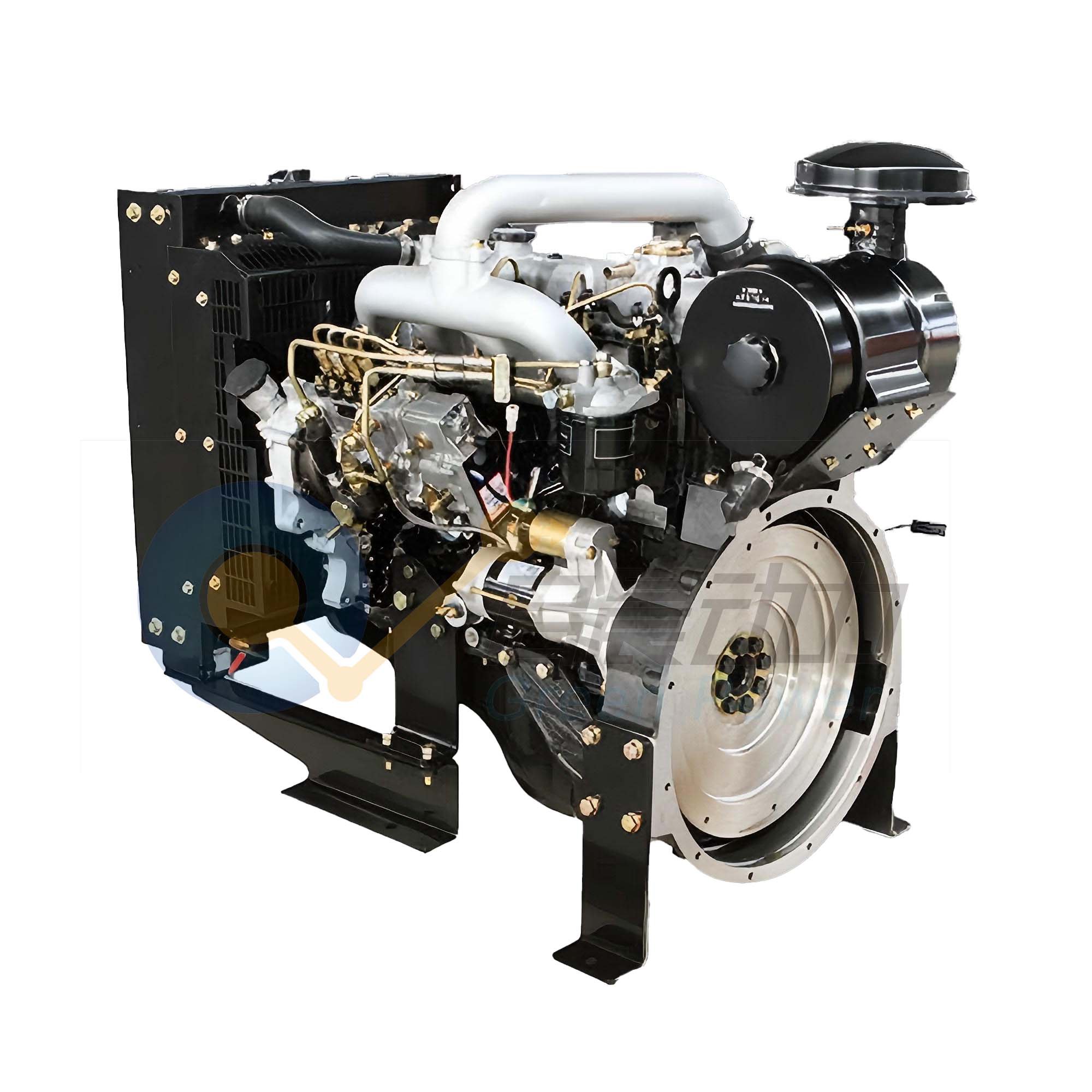 Isuzu-Tech 4-Cylinder 4JB1 Series 20-30 KW Industrial Diesel Generator 4-Stroke 2.7L Electric Start Water-Cooled Engine