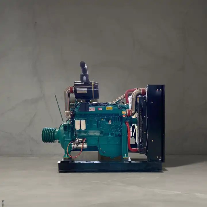 20hp-500hp Diesel Engine with Clutch Pulley PTO Marine Engine for Boats Stationary Machines 80hp 120hp 140hp 180hp Power Options