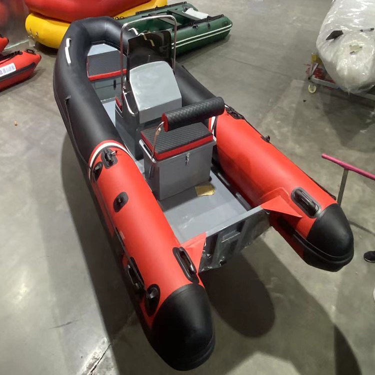 High Quality Fast Delivery Luxury Floating Aluminium Inflatable Rib Boat New Design Yacht with Outboard Engine for Sale