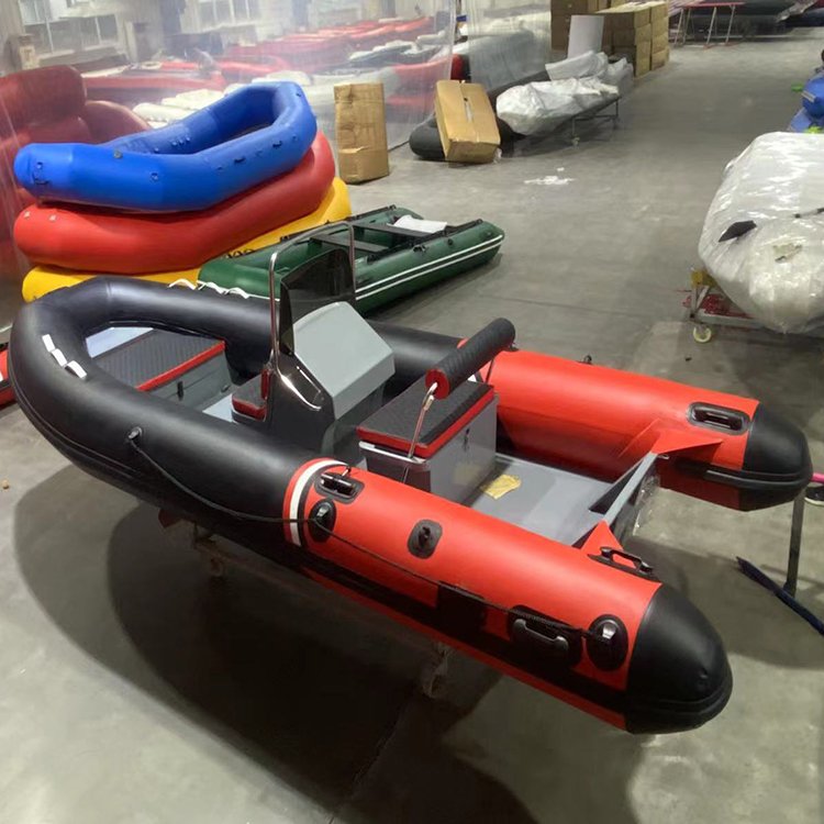 High Quality Fast Delivery Luxury Floating Aluminium Inflatable Rib Boat New Design Yacht with Outboard Engine for Sale
