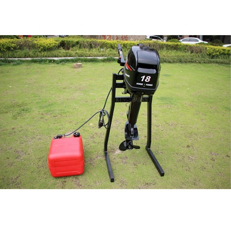 Hangkai 2 Stroke 18hp boat motor outboard High Quality Gasoline 2 Stroke inflatable fishing18 hp outboard boat engine