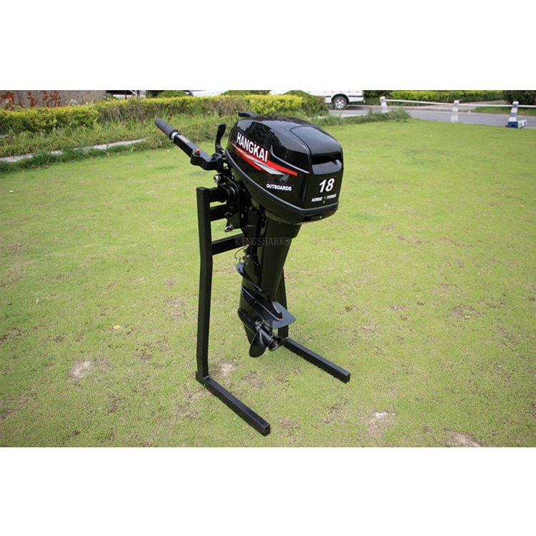 Hangkai 2 Stroke 18hp boat motor outboard High Quality Gasoline 2 Stroke inflatable fishing18 hp outboard boat engine