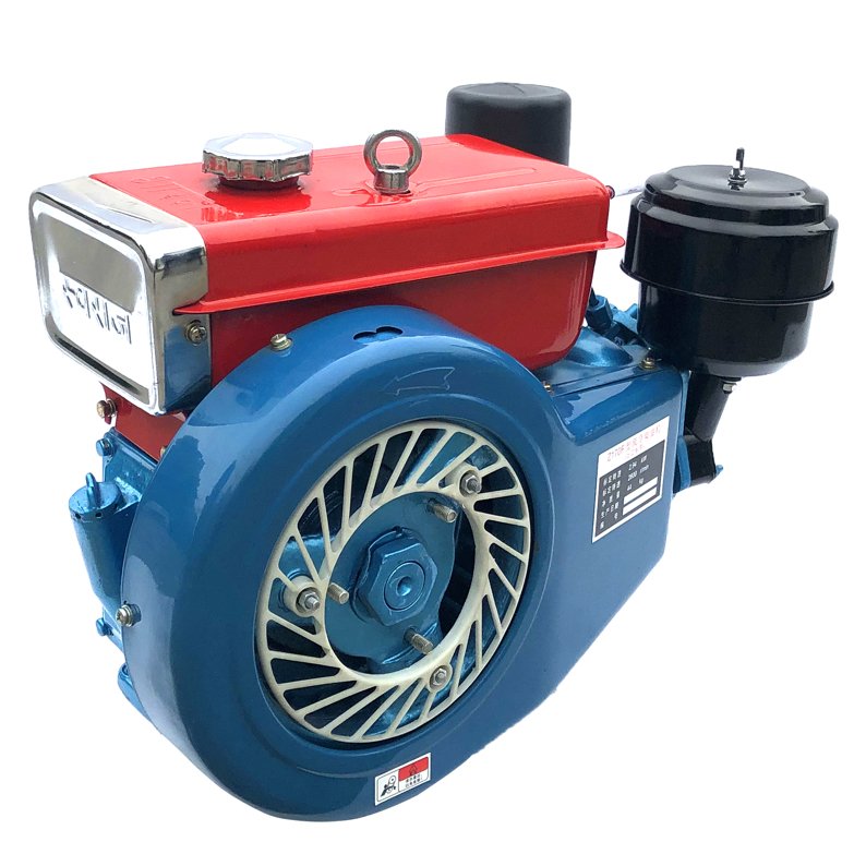 Single Cylinder diesel Engine air Cooled 5hp 3.68KW diesel Engine for Rotary Tiller Micro Tillage Machine