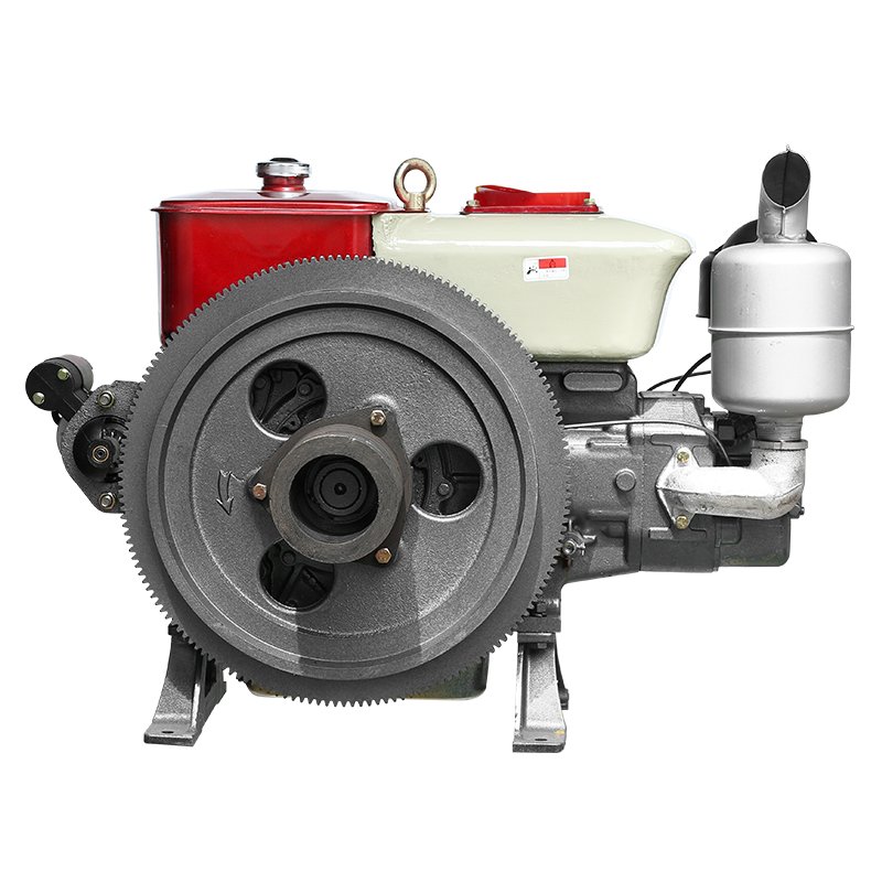 Brand-new 12 Horsepower Electric Start Single Cylinder diesel Engine, Strong Power and Cheap Price, Agricultural Engine.