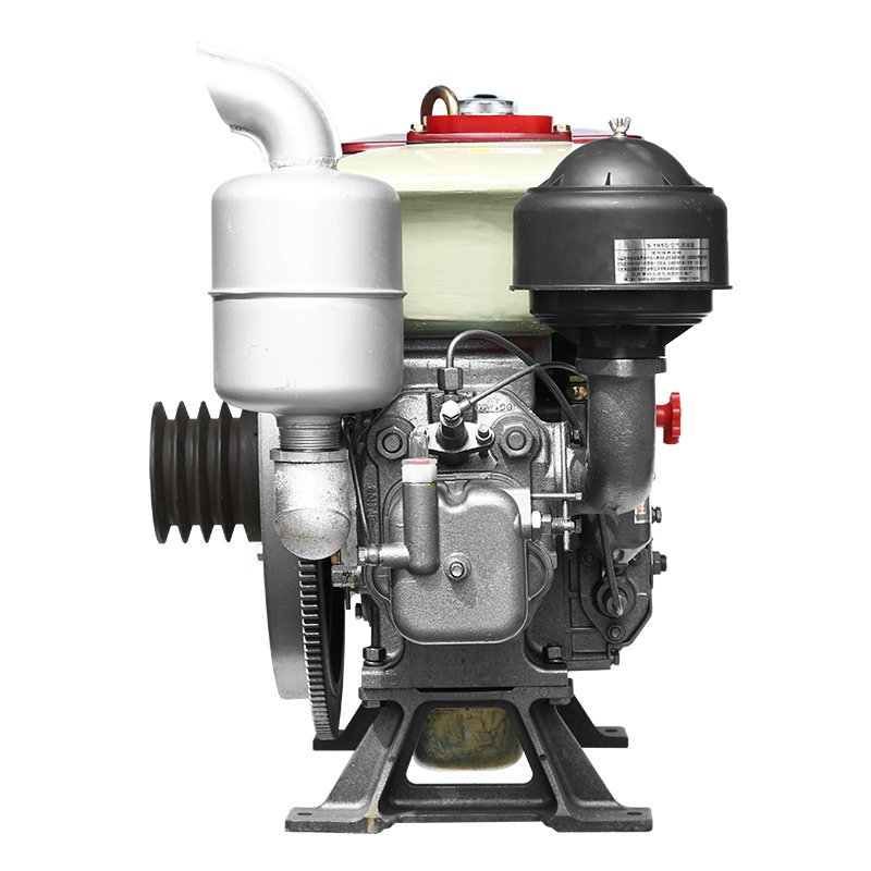 Brand-new 12 Horsepower Electric Start Single Cylinder diesel Engine, Strong Power and Cheap Price, Agricultural Engine.