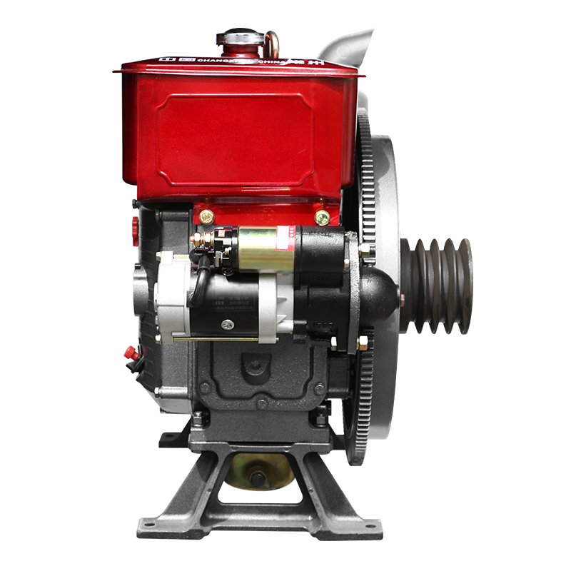 Brand-new 12 Horsepower Electric Start Single Cylinder diesel Engine, Strong Power and Cheap Price, Agricultural Engine.