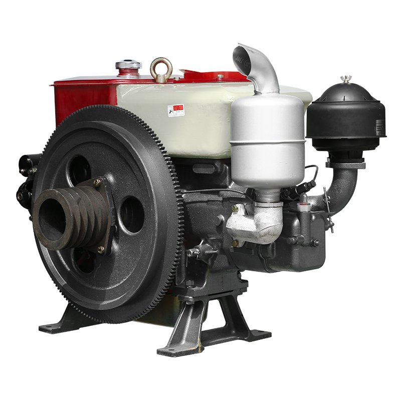 Brand-new 12 Horsepower Electric Start Single Cylinder diesel Engine, Strong Power and Cheap Price, Agricultural Engine.