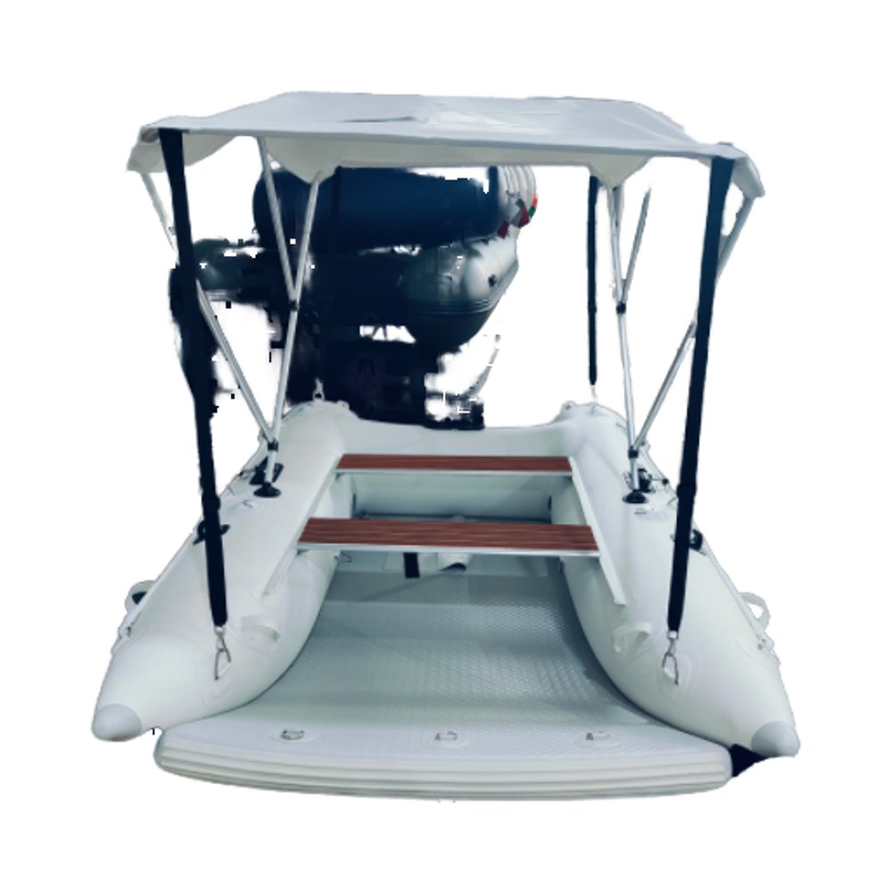 High-Speed Inflatable Catamaran Boat Hypalon and PVC Material for Drifting on Sale