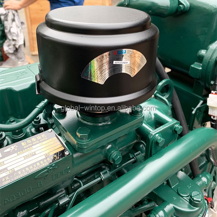 New 4 Cylinders in Line 40HP Small Marine Propulsion Electric Engines Boat With Gearbox