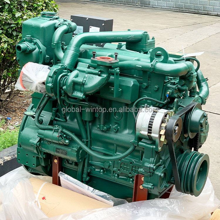 New 4 Cylinders in Line 40HP Small Marine Propulsion Electric Engines Boat With Gearbox