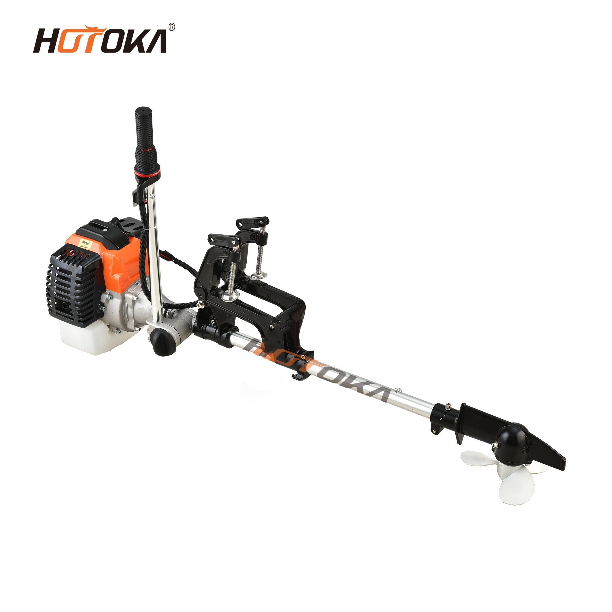 Hot Sale Power 52cc Gasoline 2 Stroke Motors Boat Engine Outboard