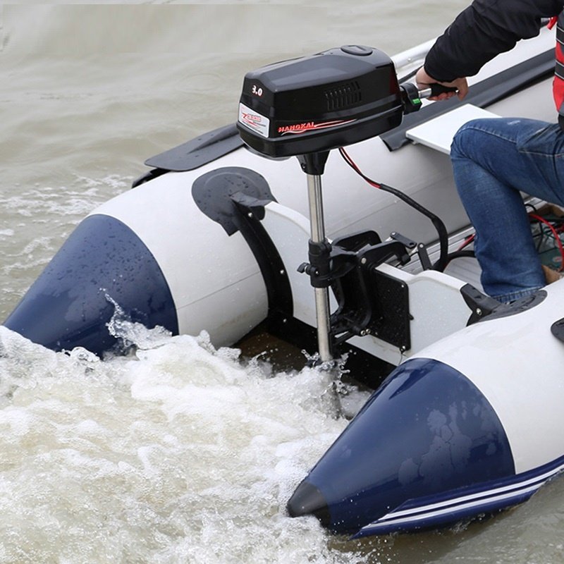 24V 800W Output Electric Trolling Motor for Fishing Boat Outboard Brushless Boat Engine
