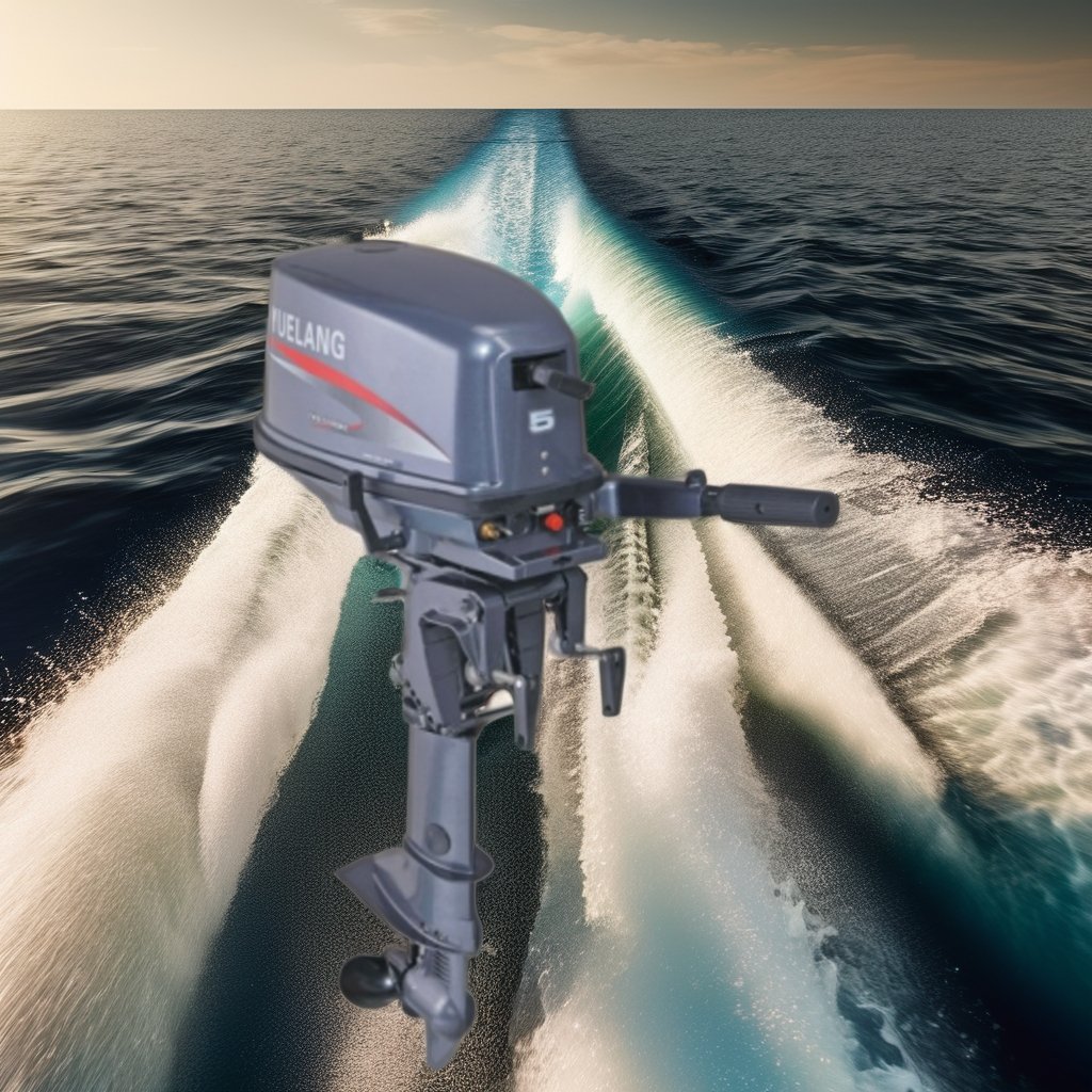 Manufacturer 5hp 103CC Water-cooled Two-stroke Manual Gasoline Outboard Engine for YAMAHA