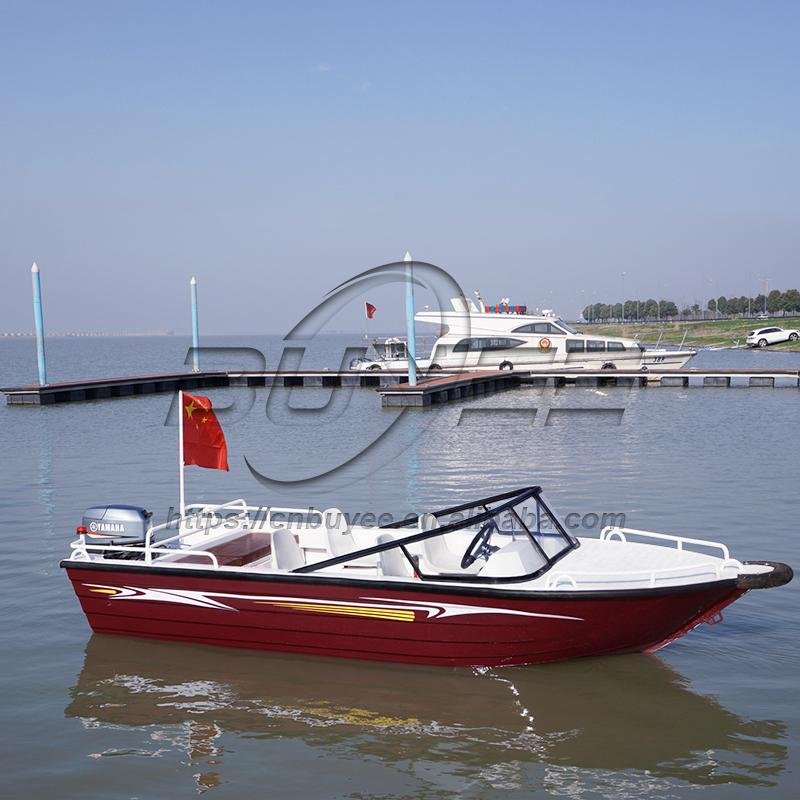 CE 4.5m/14.8ft Boat High Quality Fishing Lifestyle Yacht Aluminium Boat Without Outboard Engine