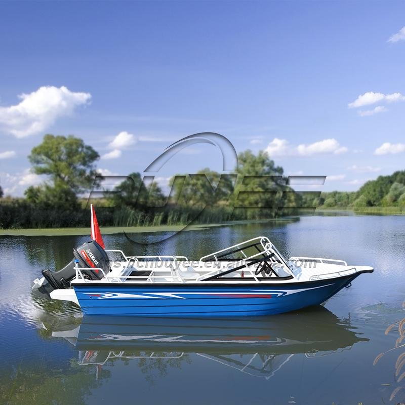 CE 4.5m/14.8ft Boat High Quality Fishing Lifestyle Yacht Aluminium Boat Without Outboard Engine