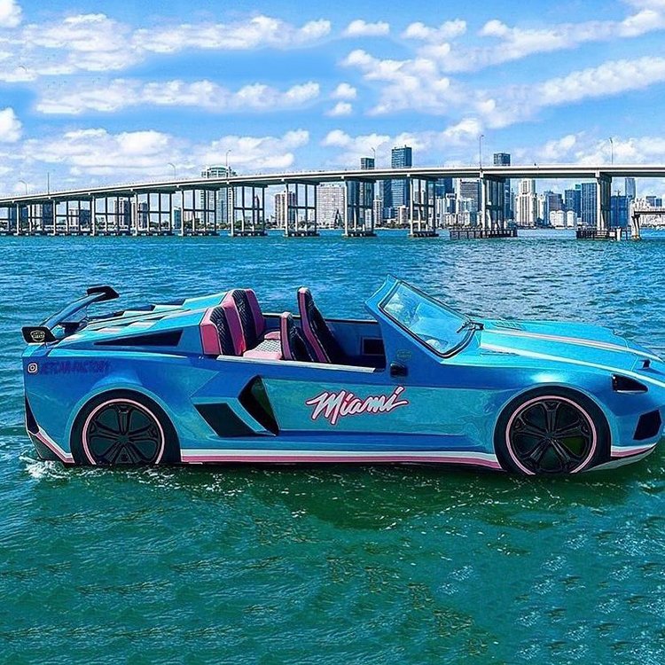 Ocean Jet Luxury Yacht for Car/Boat Water Sports Inboard Engine Fiberglass Hull for River and Ocean Entertainment and Fun