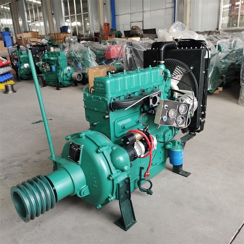Water Cooling 4 Cylinder 54hp Diesel Stable Quality ZH4100P 2000rpm 4 Stroke Machinery Engines Boat Engines 40kw 1set