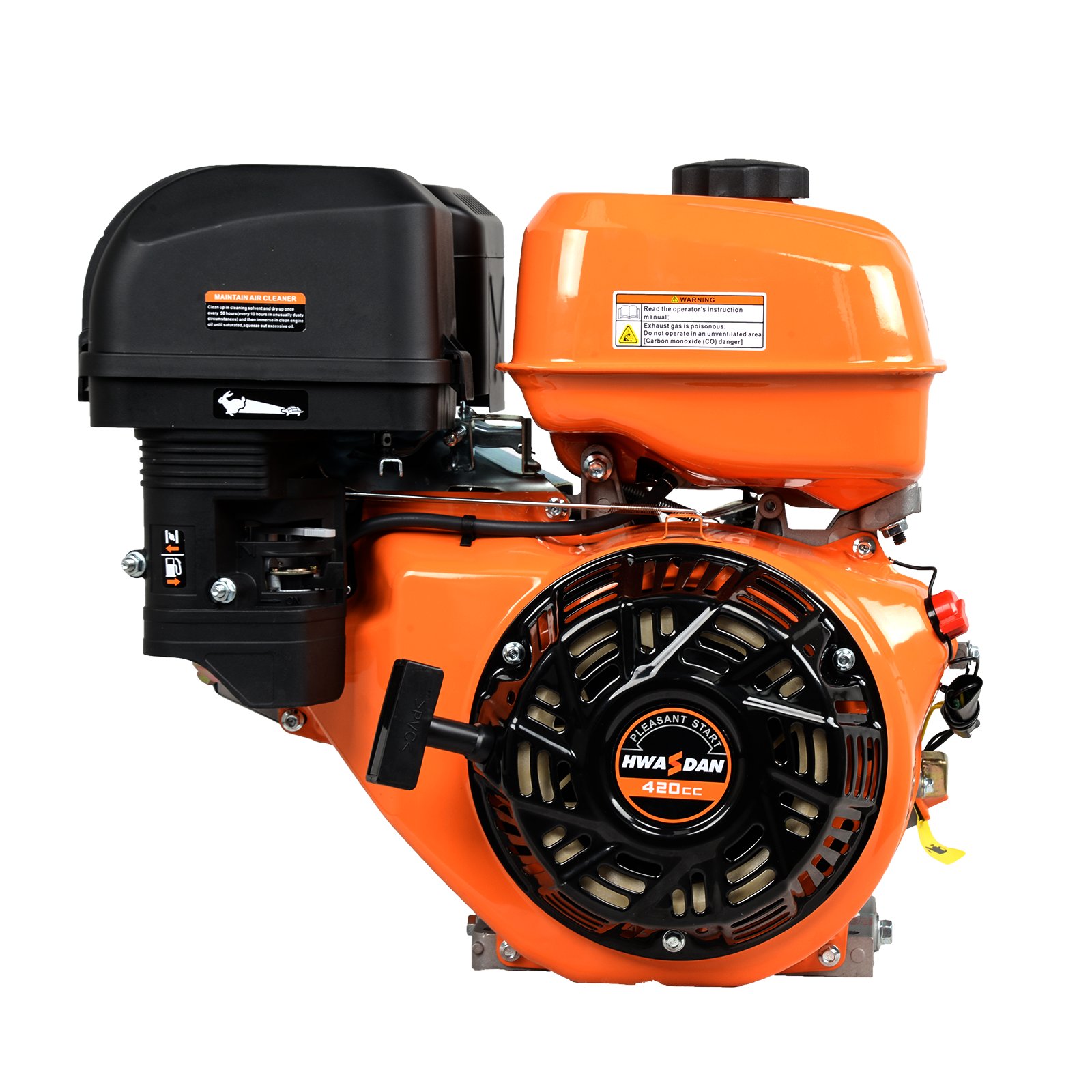 Factory Supported H270 223cc 4/7/9HP Single Cylinder Gasoline Engine Electric Start Air-cooled Euro 5 Emission Pump Bearing