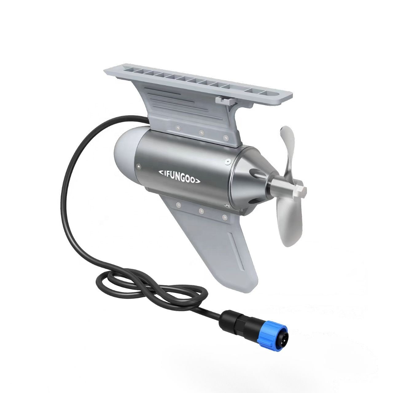 450W Brushless Electric Motor Pedal System Remote Control High Thrust Kayak Boat Propeller with Fixing Parts