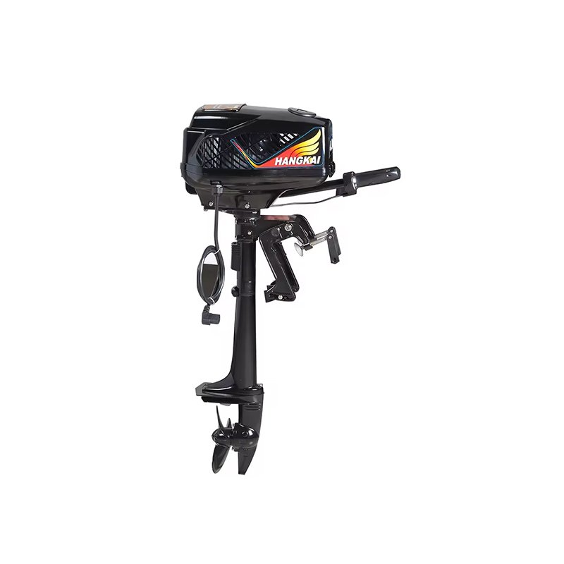 Hangkai 2.5hp Short Axis Electric Motor Boat Engine 24 Volt 24 Volt Electric Outboard Motor Boat Electric Engine