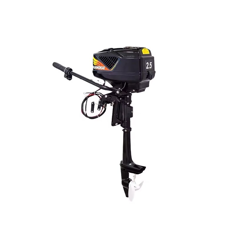 Hangkai 2.5hp Short Axis Electric Motor Boat Engine 24 Volt 24 Volt Electric Outboard Motor Boat Electric Engine