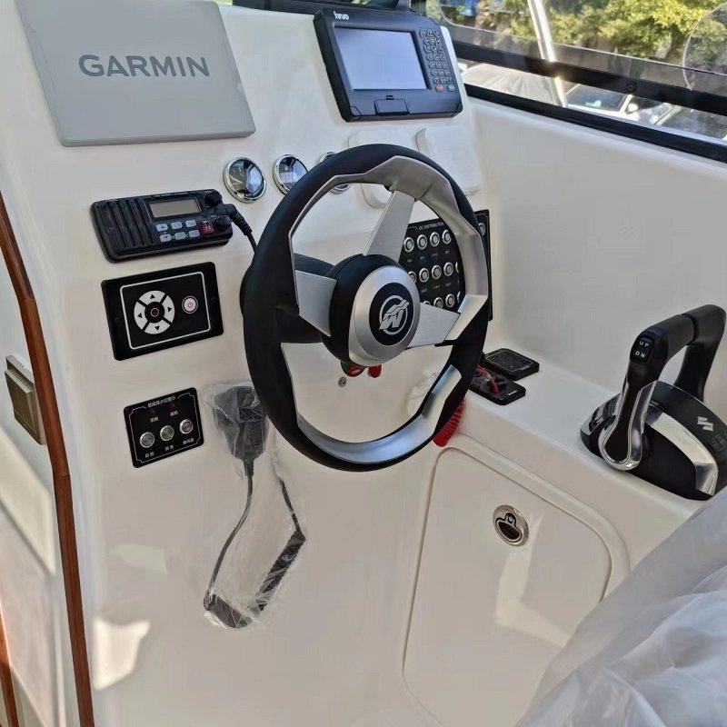 10.8m 36ft Fiberglass Yacht Boat Leisure Yacht Outboard Engine Luxury Yacht for Sale Support Customize