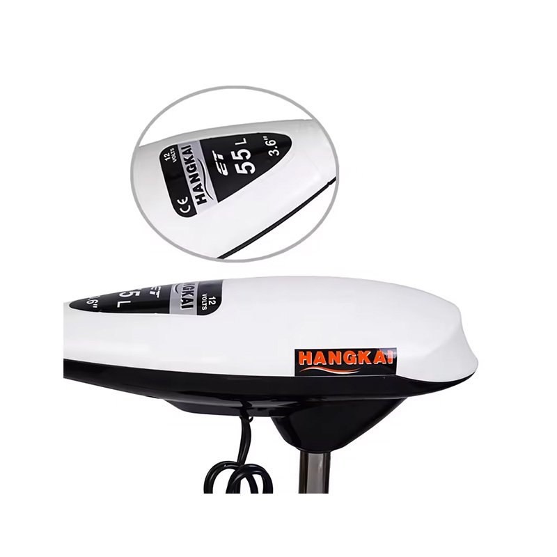Engine Boat 12v Electric Boat Engine Hangkai 12v 45lbs 55lbs 65lbs Thrust Electric Trolling Motor Outboard for Fishing Boat