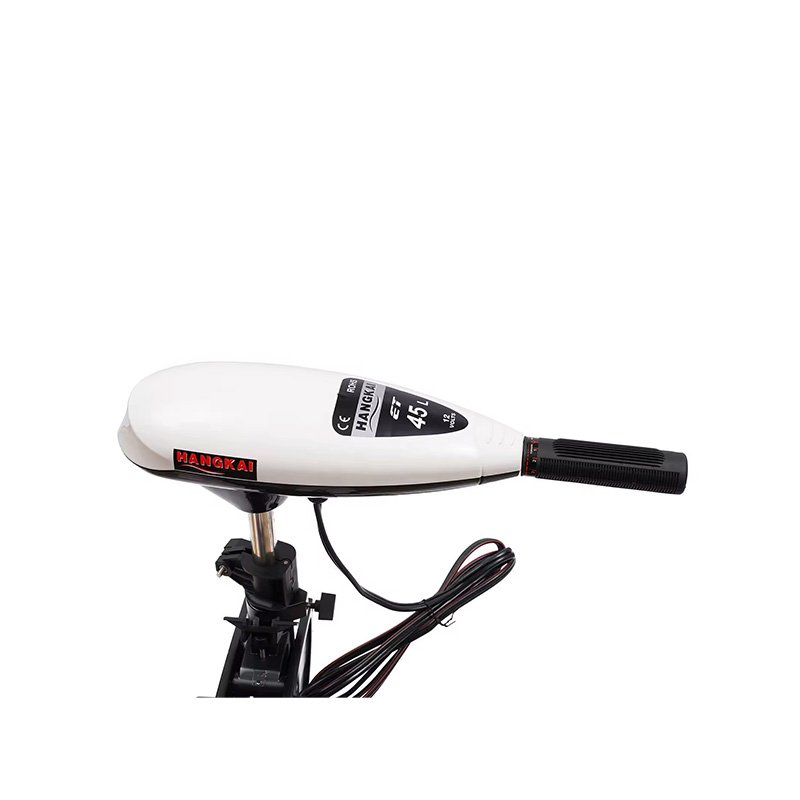 Engine Boat 12v Electric Boat Engine Hangkai 12v 45lbs 55lbs 65lbs Thrust Electric Trolling Motor Outboard for Fishing Boat