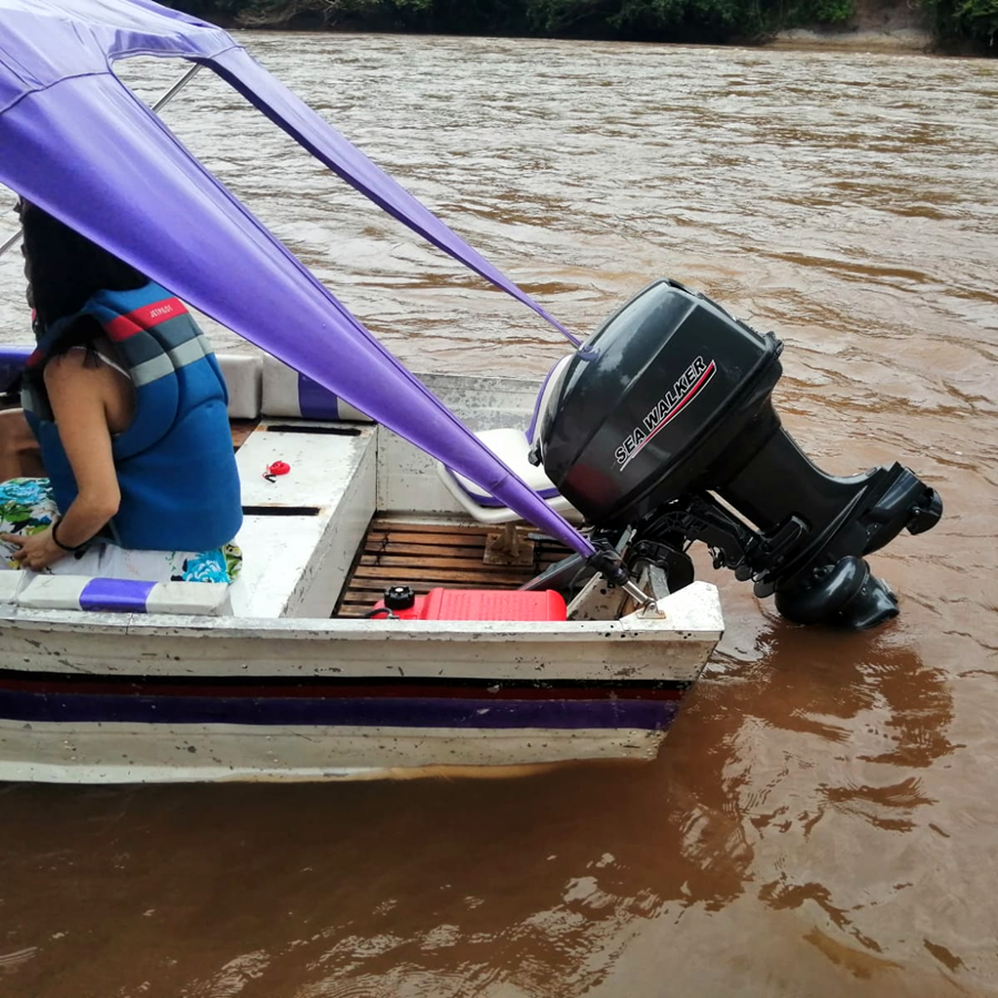 Seawalker Outboard Water Jet Drive Pump with 2 Stroke 40hp Outboard Motor Boat Engine