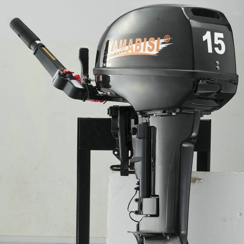 YAMABISI Boat Engine 2-Stroke 15HP Outboard Motor