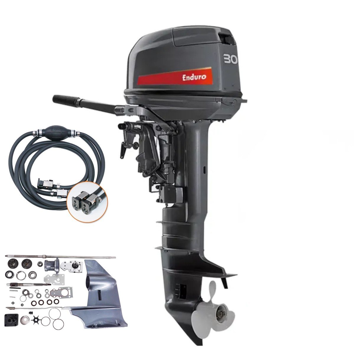 30HP Outboard Motor 2 Stroke Outboard Engine Outboards Long Shaft Boat Motor with Yamaha Boat Engine