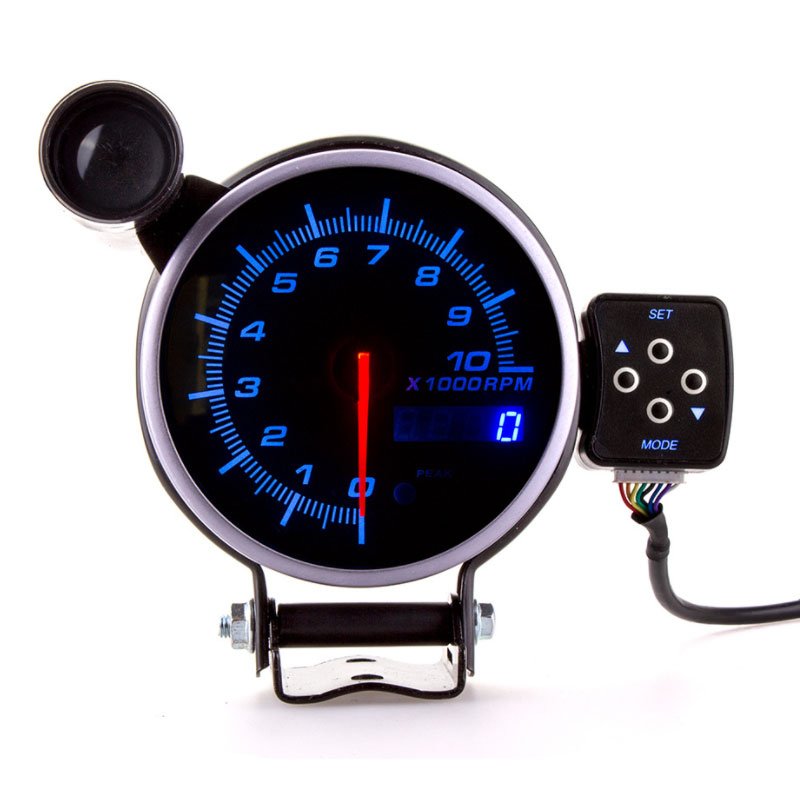 Six in One Multifunction Gauge GPS Speedometer Tachometer Voltmeter With Alarm