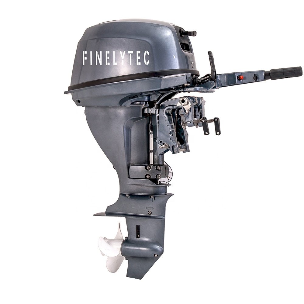High Quality 4-Stroke 15HP 362cc Gasoline Water Cooling System Outboard Motor Boat Engine for Fishing Boat in Sale
