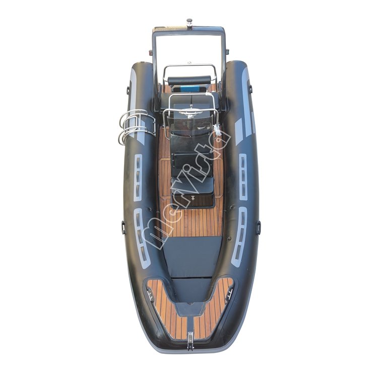 CE 17ft RIB 520 Inflatable Boat with Butter Fly Anchor Tray With Roll bar