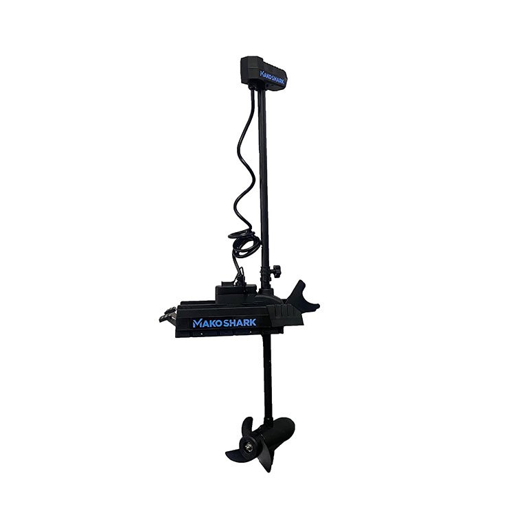 MAKOSHARK OMS150 1.5 Hp Electric-Outboard-Motor Low Noise Kayak Durable Engine Boat Motors.