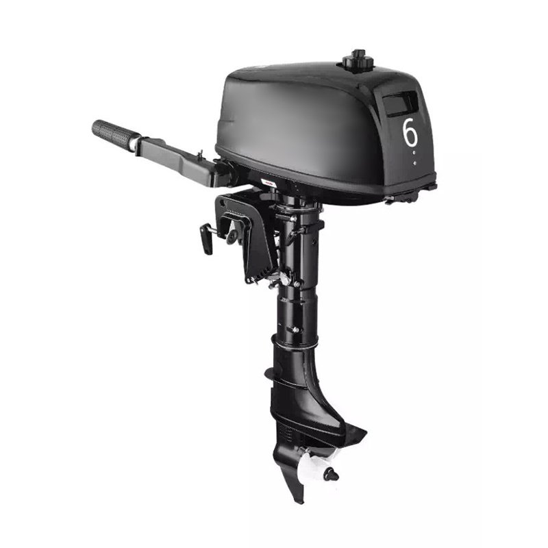 9.9hp 2-Stroke Outboard Gasoline Boat Motor Engine Outboards Marine Usage with Manual Starting System