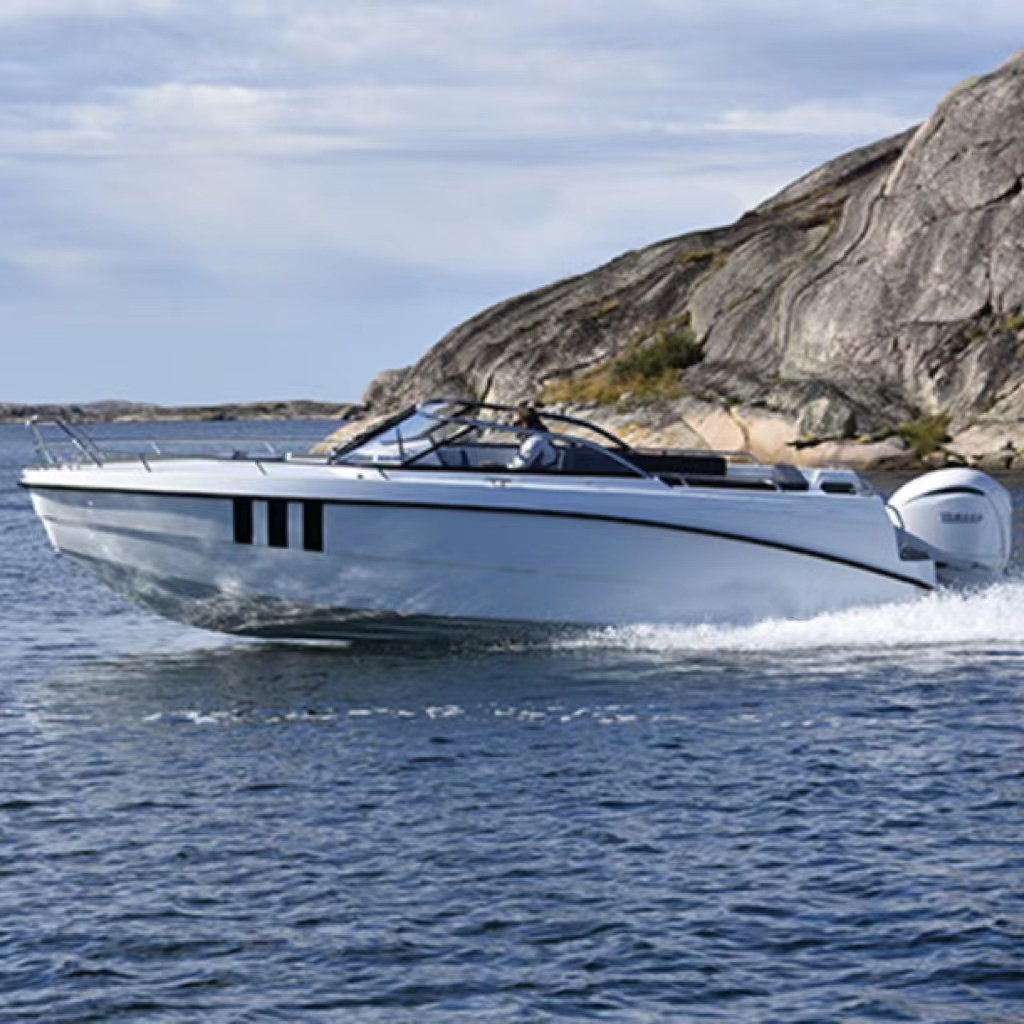 Boat for Fishing Aluminium Boat Hulls 6.1 Meters Cruiser Aluminum Speed Boat Sport Yacht Factory Customized