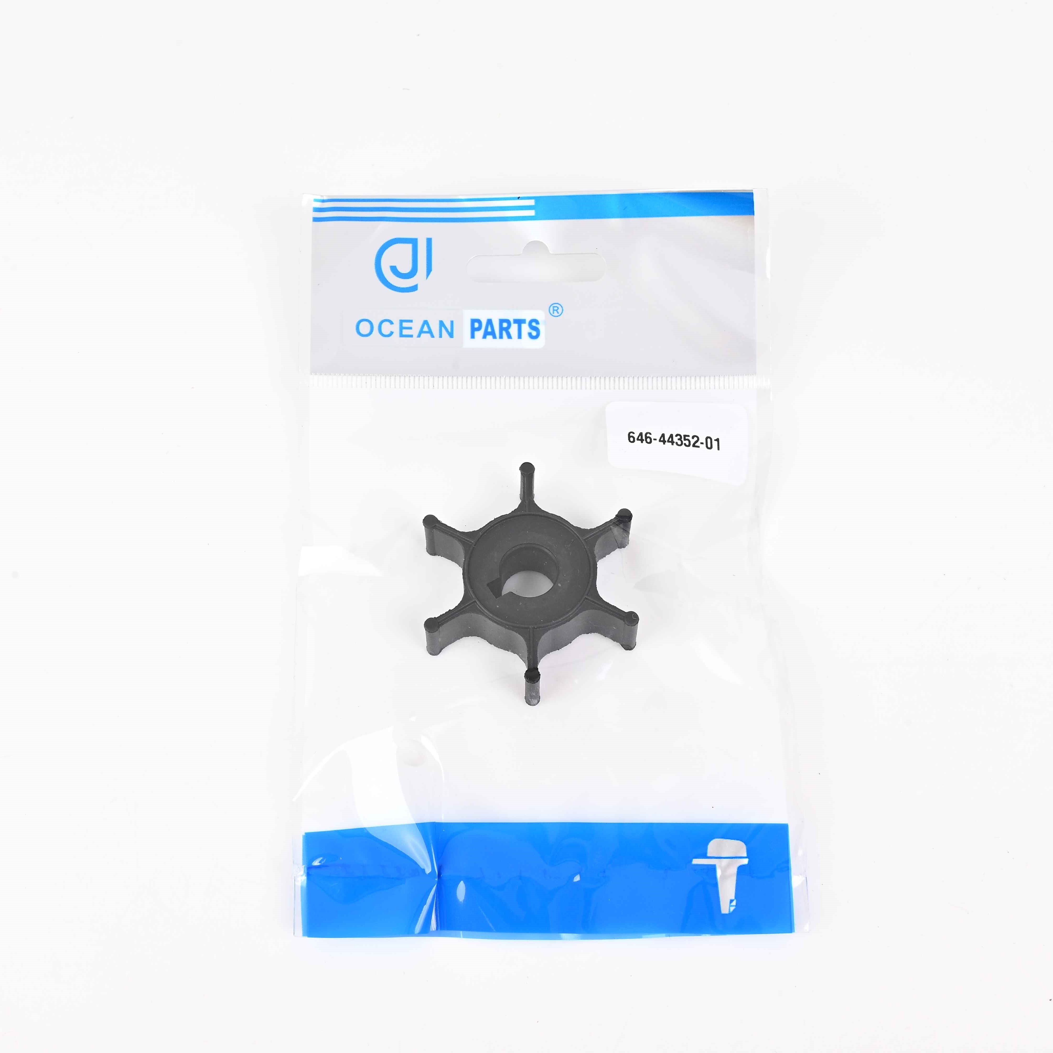 Marine Water Pump Impeller 646-44352-01 Yamaha 2HP Outboard Spare Parts Fishing Boat Engines Diesel Electric 2 Stroke Motor