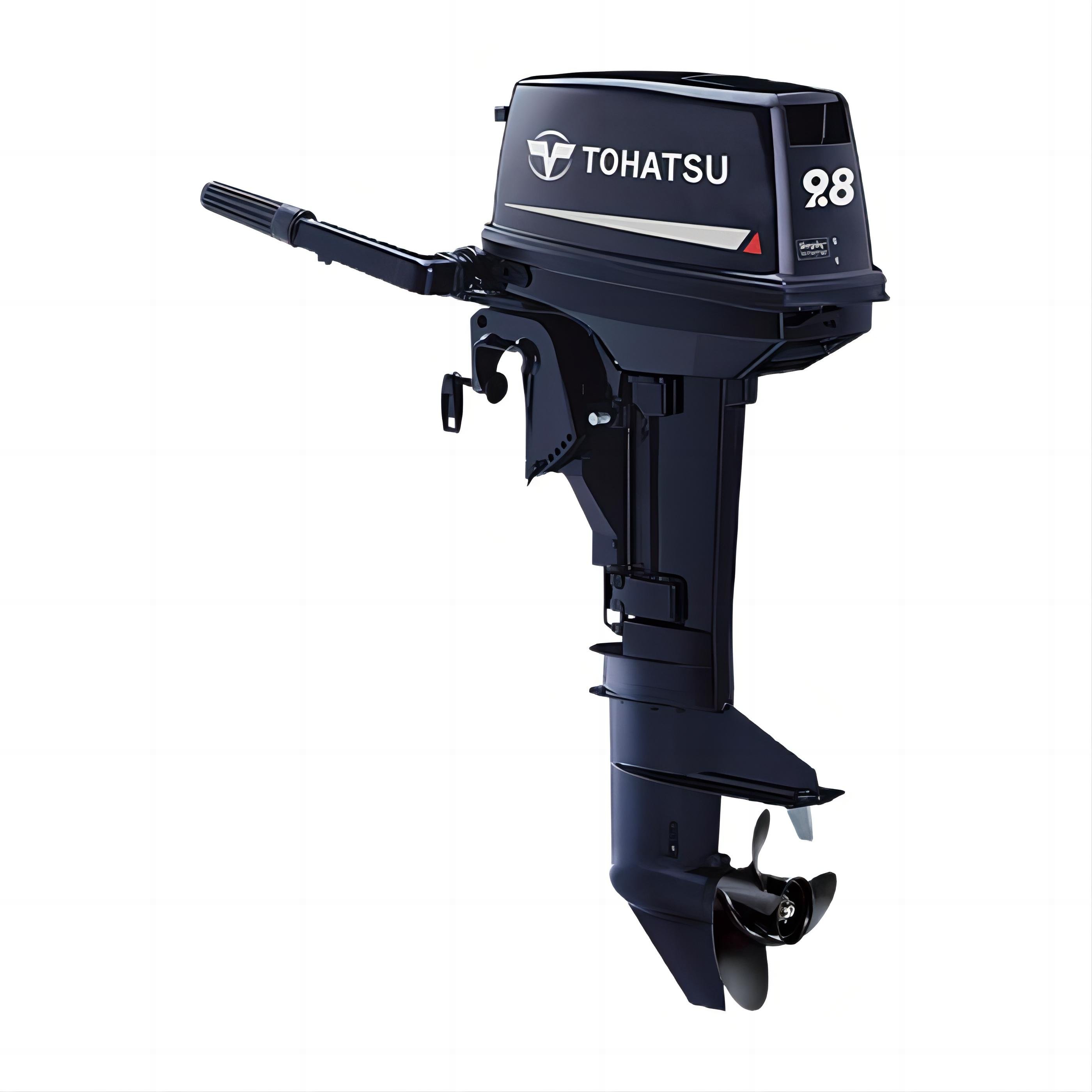 In Stock Original Tohatsu 2 Stroke Outboard Boat Motors M9.8BS Outboards Engine