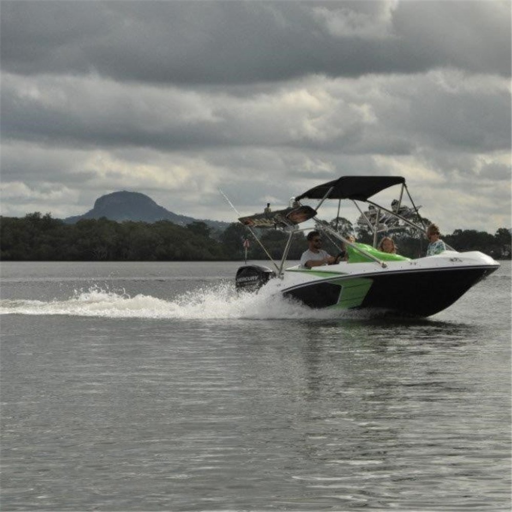 Outboard Engine Mini Boat Yacht Fiberglass Speed Boat