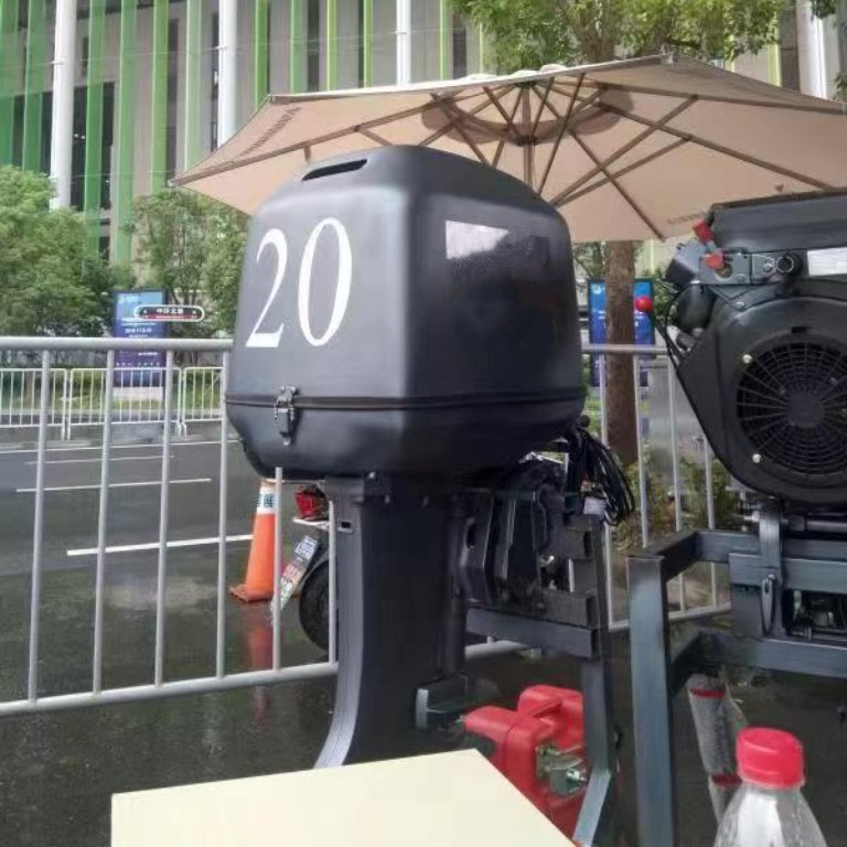 Compact 20HP 4-Stroke Marine Diesel Engine with Electric Start for Small Vessels Outboard Boat Engine