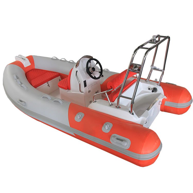 CE Certified High-Speed Fiberglass Hull 13ft Fishing Boat with Engine for Surfing and Outdoor Adventures