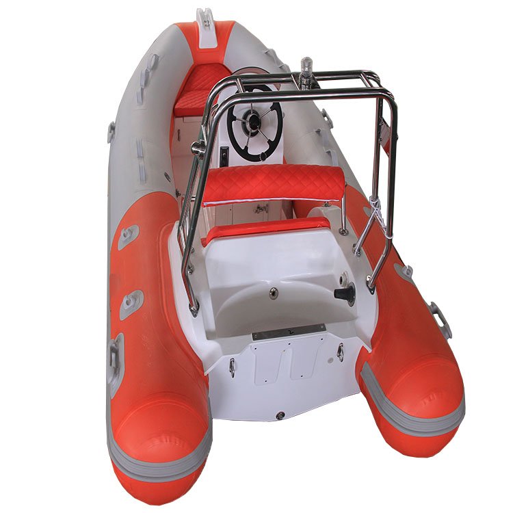 CE Certified High-Speed Fiberglass Hull 13ft Fishing Boat with Engine for Surfing and Outdoor Adventures