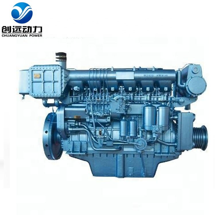 WEICHAI X8170 24v Electric Starter Inboard diesel Boat Engine Factory Price for Sale