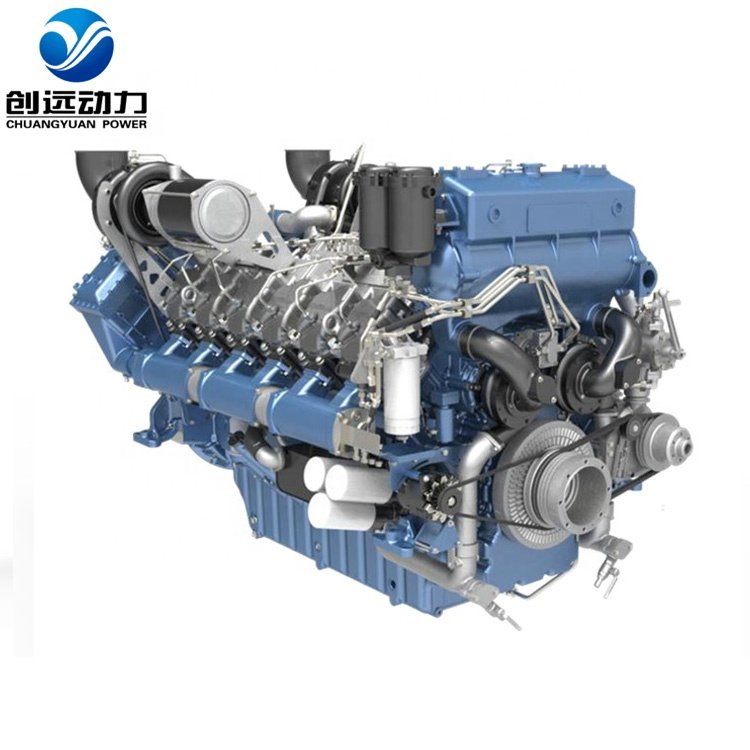 WEICHAI X8170 24v Electric Starter Inboard diesel Boat Engine Factory Price for Sale