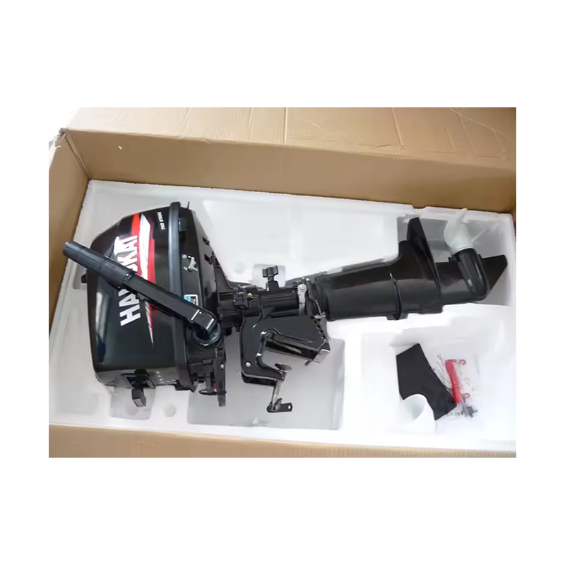 HangKai One Cylinder Water Cooling 2stroke Outboard Engine Engine Boat 6 hp Engine Boat